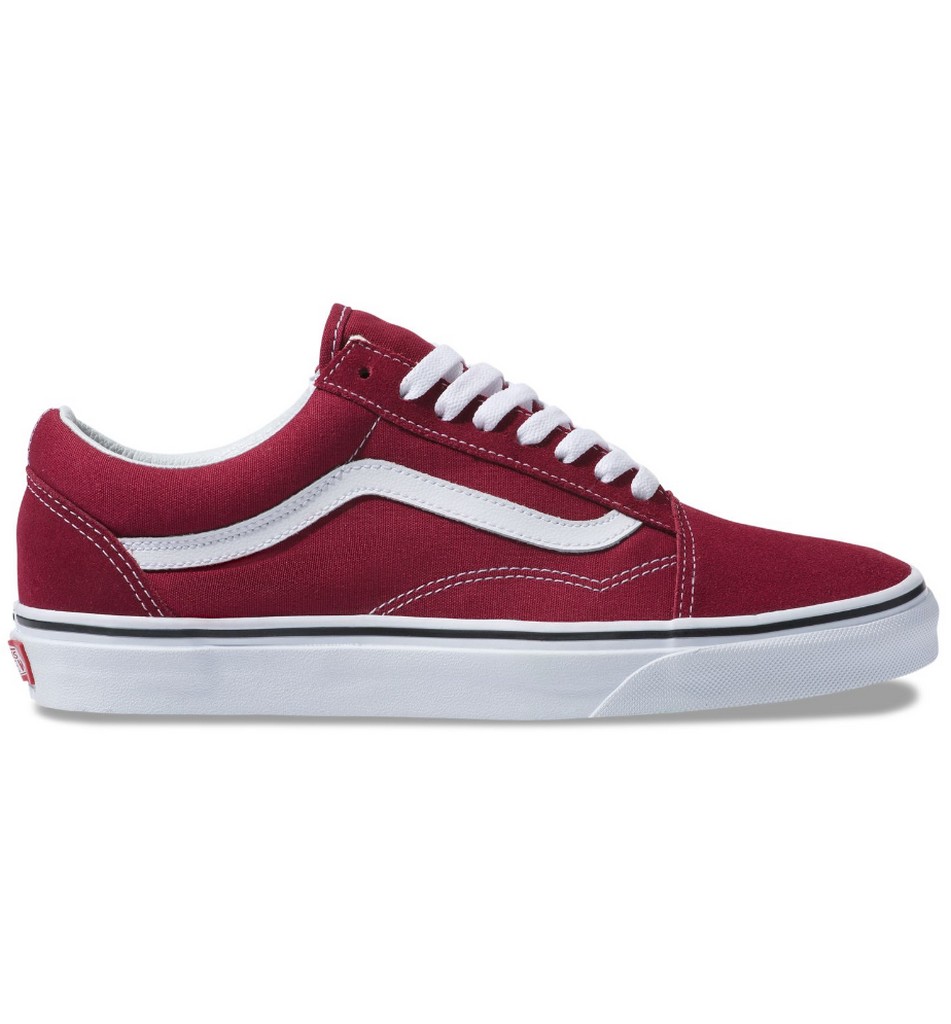 vans sneakers burgundy