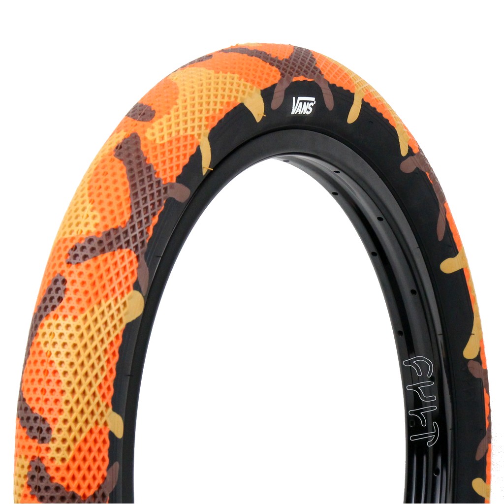 definido Cobertizo Tormenta Cult x Vans Tire (orange camo) - rideonline bmx shop