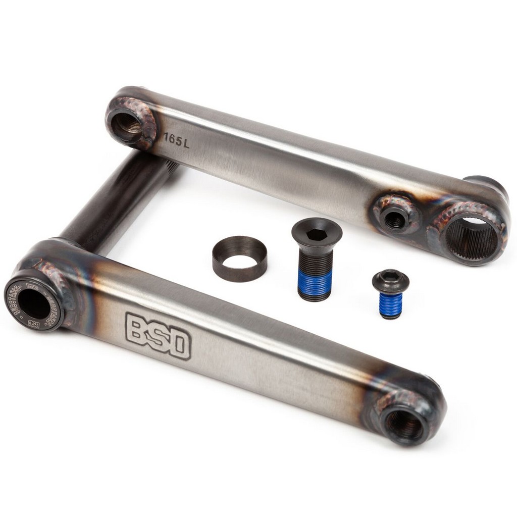 BSD Substance Crank (flat raw) - rideonline bmx shop