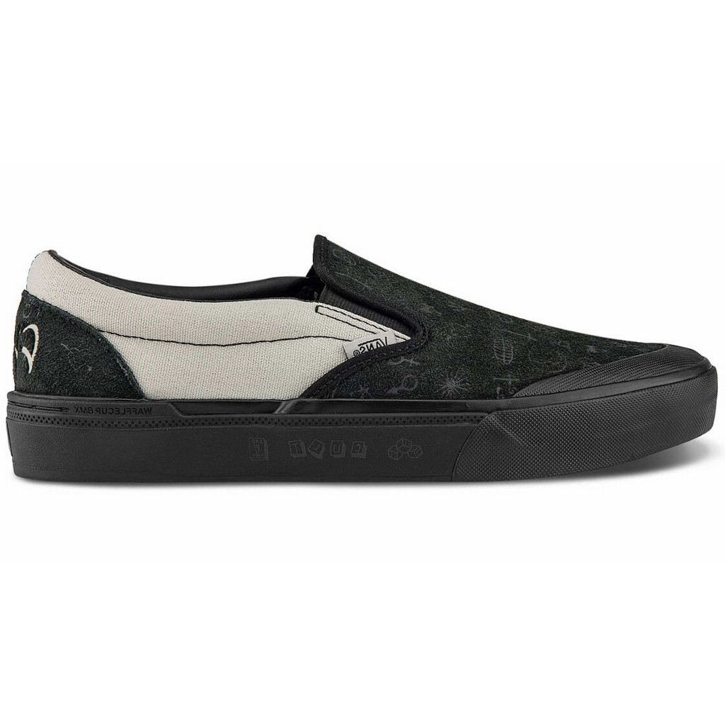 Vans x Cult BMX Slip-On Shoes (black/grey) - rideonline bmx shop