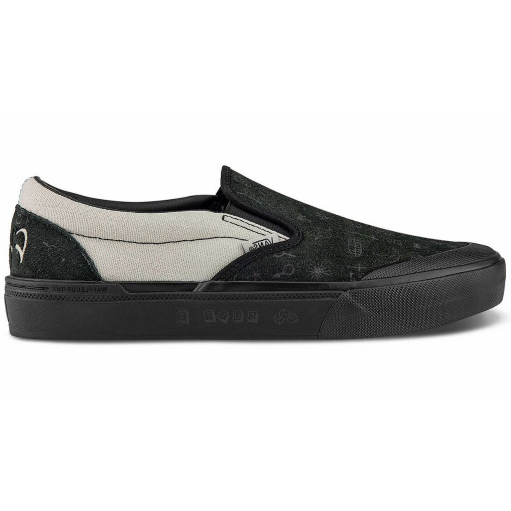 Vans x Cult BMX Slip-On Shoes (black/grey) - rideonline bmx shop Vans x Cult BMX Slip-On Shoes (black/grey) - rideonline bmx shop