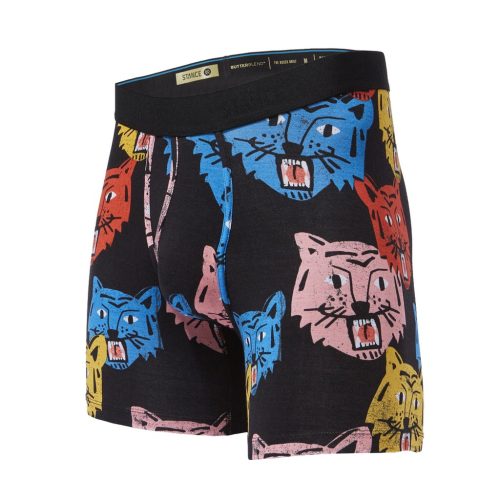 Stance Crosshatch Wholester Boxers in Black